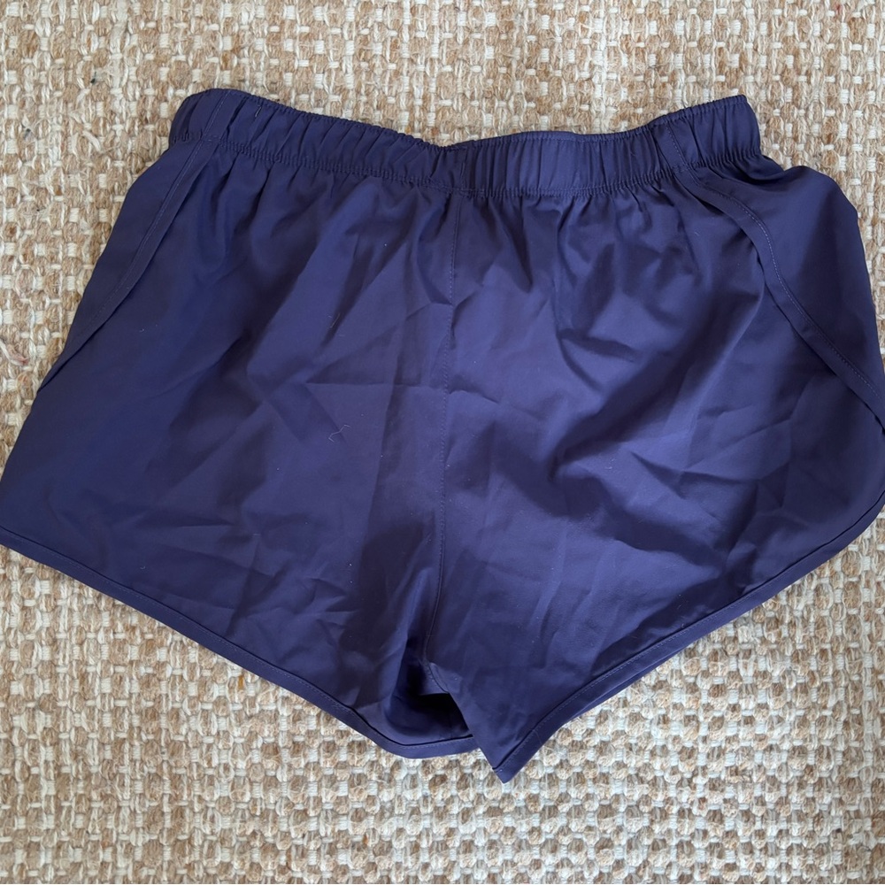 New Balance Blue Athletic Shorts Lightweight Elastic Waist